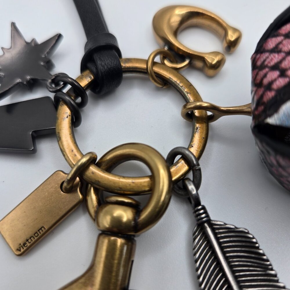 Coach Exotic Tearose Charm - Picture 7 of 15